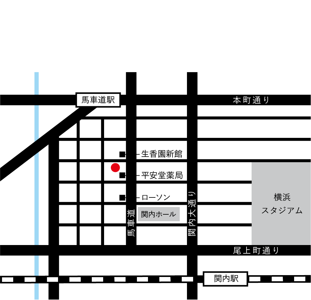 本社の地図